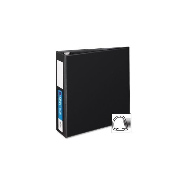 Avery One-Touch Ezd Heavy-Duty 3-Ring Binder, 3" D-Rings, Black