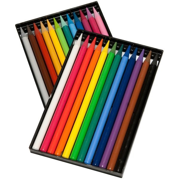 Progresso Woodless Colored Pencils Set 24/Pkg