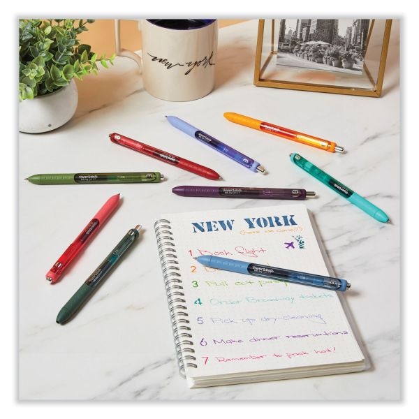 Paper Mate Inkjoy Gel Pen, Retractable, Medium 0.7 Mm, Assorted Ink And Barrel Colors, 22/Pack