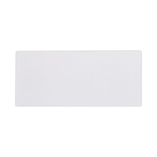 Universal Peel Seal Strip Security Tint Business Envelope, #10, Square Flap, Self-Adhesive Closure, 4.25 X 9.63, White, 500/Box
