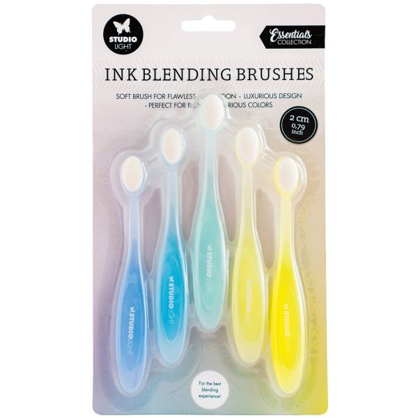 Studio Light Ink Blending Brushes 5/Pkg