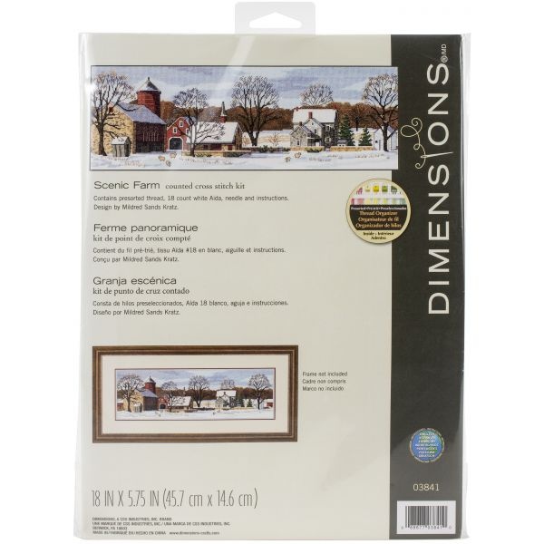 Dimensions Counted Cross Stitch Kit 18"X5.75"