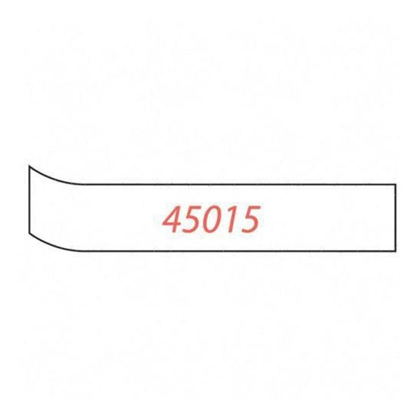 Dymo D1 High-Performance Polyester Removable Label Tape, 0.5" X 23 Ft, Red On White