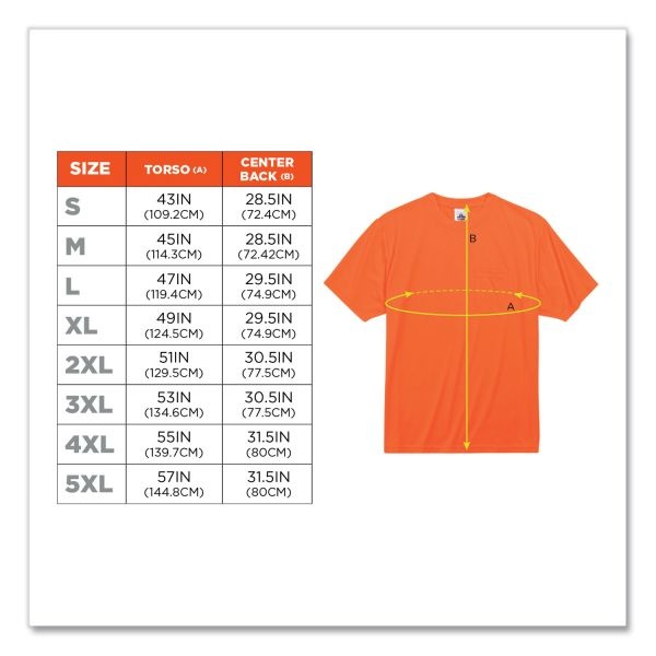 Glowear Non-Certified Orange T-Shirt