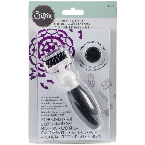 Sizzix Die Brush W/Magnetic Pickup Tool