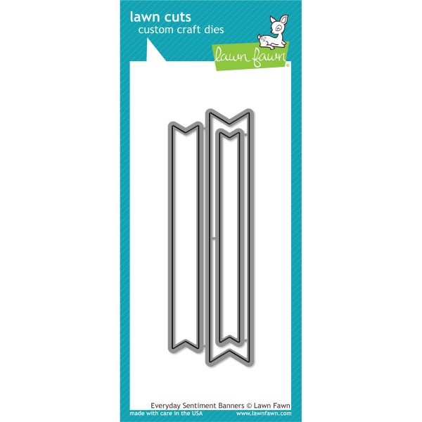 Lawn Cuts Everyday Sentiment Banners Custom Craft Die