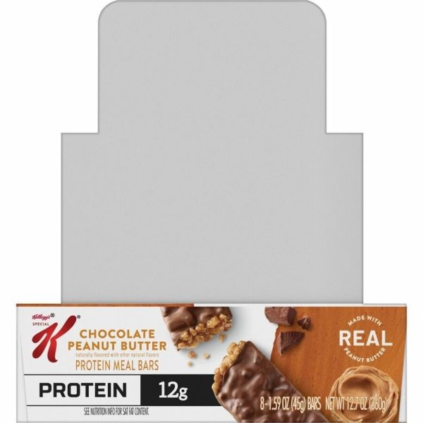 Special K Chocolate Peanut Butter Protein Meal Bars, 1.59 Oz., Box Of 8