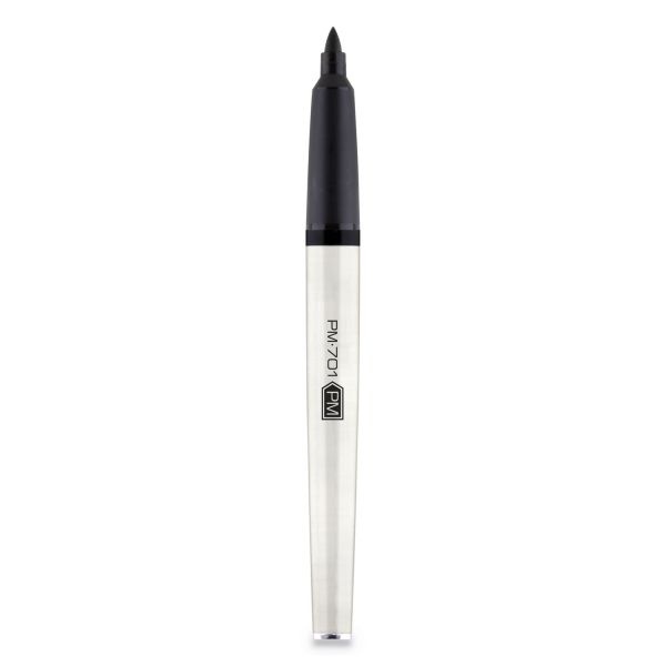 Zebra Pen Fine Bullet Tip Pm-701 Permanent Marker - Fine Pen Point - Bullet Marker Point Style - Refillable - Stainless Steel Barrel - 1 Each