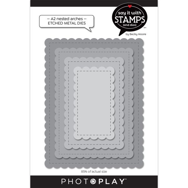 Photoplay Say It With Stamps Die Set