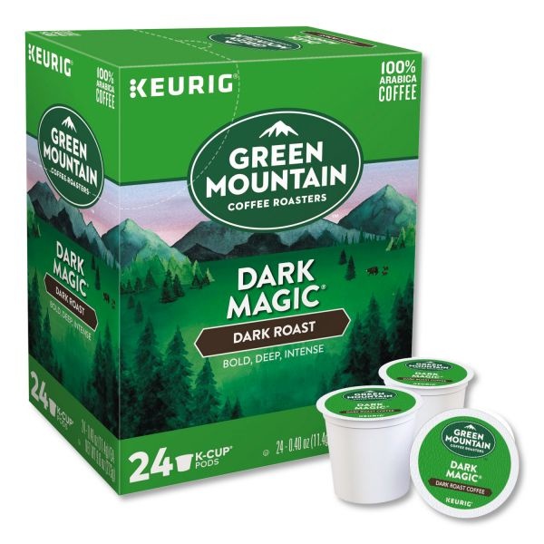 Green Mountain Coffee K-Cups, Dark Magic, Dark Roast, 24 K-Cups