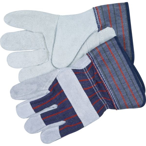 Mcr Safety Leather Palm Economy Safety Gloves