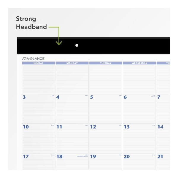 At-A-Glance Recycled Monthly Desk Pad Calendar, 2023 Calendar