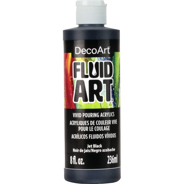 Decoart Fluidart Ready-To-Pour Acrylic Paint 8Oz