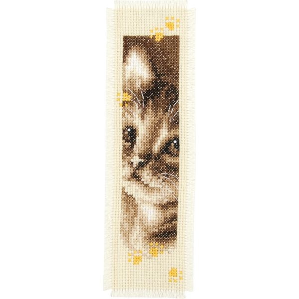 Vervaco Counted Cross Stitch Bookmark Kit 2.4"X8" 2/Pkg