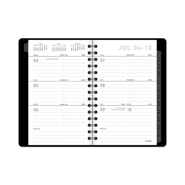 At-A-Glance Contemporary Academic Planner, 8 X 4.88, Black Cover, 12-Month (July To June): 2022 To 2023, 2022 To 2023 Calendar