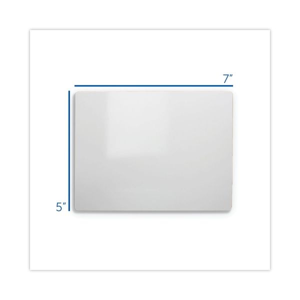 Flipside Dry Erase Board, 5 X 7, White Surface, 12/Pack