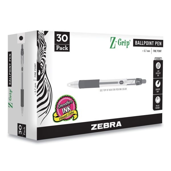Zebra Z-Grip Retractable Ballpoint Pens