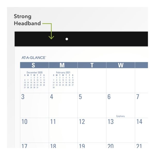 At-A-Glance Easy-To-Read Monthly Desk Pad, 22 X 17, Easy-To-Read, 2023 Calendar