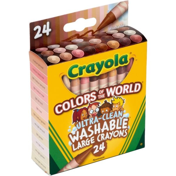 Crayola Ultra-Clean Washabe Large Crayons