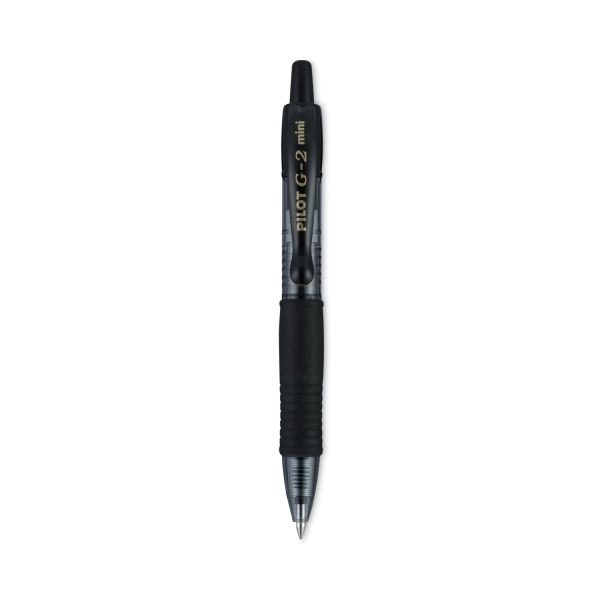 Pilot® G-2® Retractable Gel Pens, Ultra Fine Point, 0.38 mm, Clear