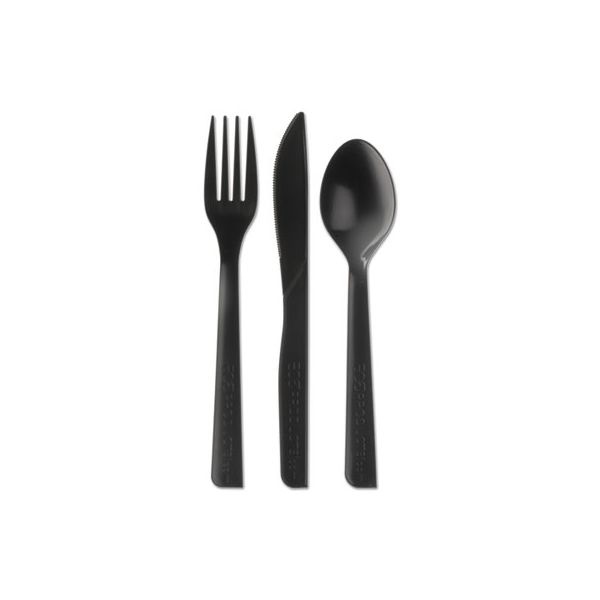 Eco-Products 100% Recycled Content Cutlery Kit - 6", 250/Carton