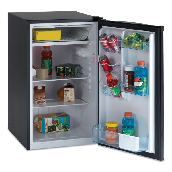 Avanti 4.4 Cu. Ft. Compact Refrigerator With Chiller Compartment, Black