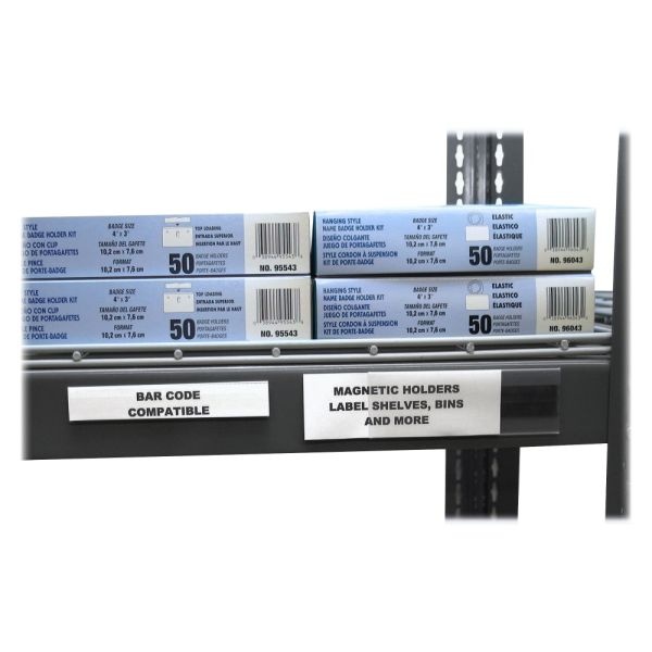 C-Line Hol-Dex Magnetic Shelf/Bin Label Holders