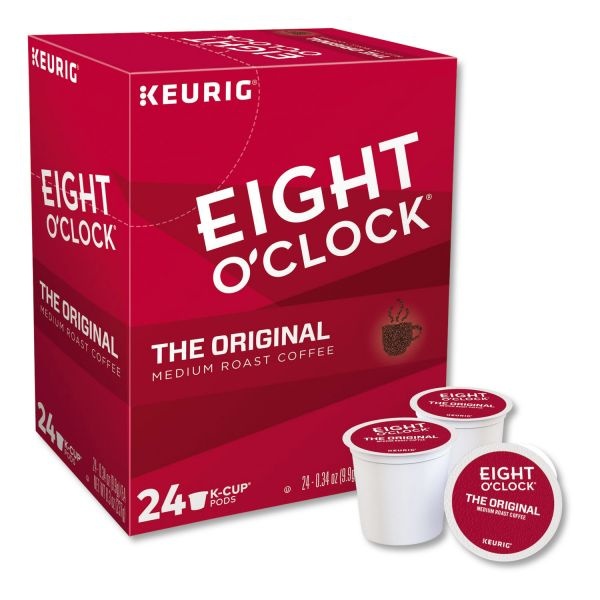 Eight O'clock Coffee K-Cups, Original, Medium Roast, 96 K-Cups