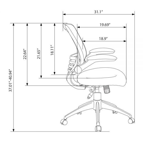 realspace calusa chair