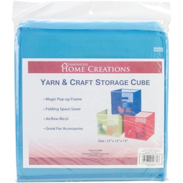 Yarn & Craft Storage Cube 12"X12"x12"