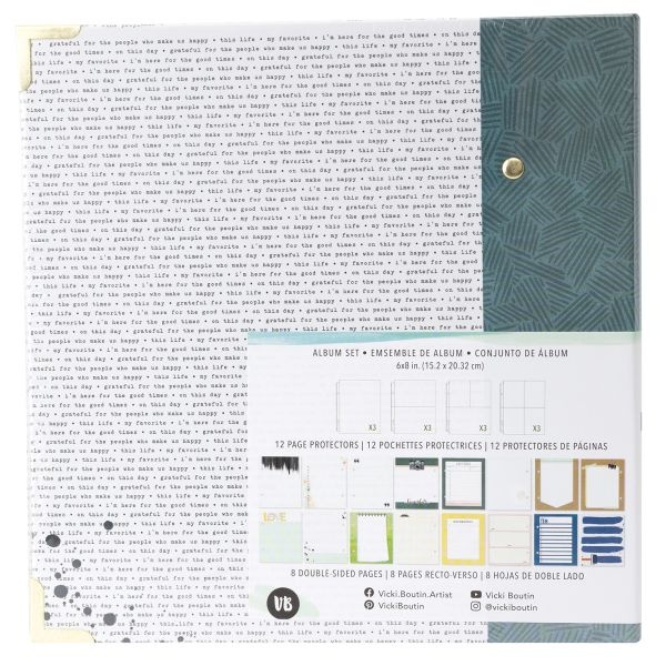 Vicki Boutin Print Shop Album Set 6"X8"