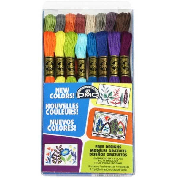 Dmc Embroidery Floss Pack 8.7Yd