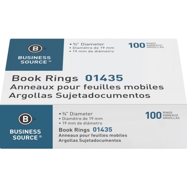 Business Source Standard Book Rings