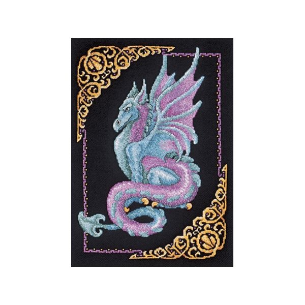 Janlynn Mythical Dragon Picture Counted Cross Stitch Kit