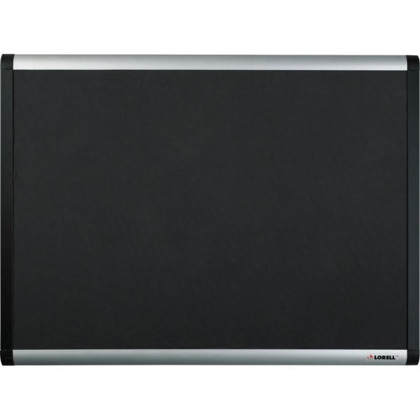 Lorell Mesh Fabric Bulletin Board, 36" X 48", Aluminum Frame With Silver Finish