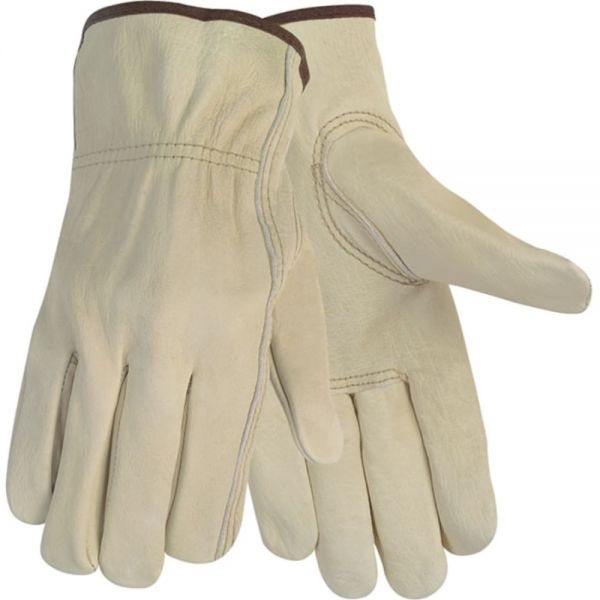 Mcr Safety Durable Cowhide Leather Work Gloves