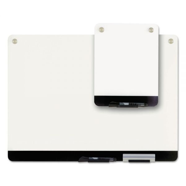 Iceberg Clarity Personal Board, 9 X 12, Ultra-White Backing, Aluminum Frame