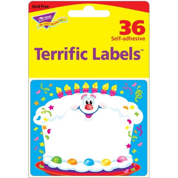 Trend Happy Birthday Terrific Labels