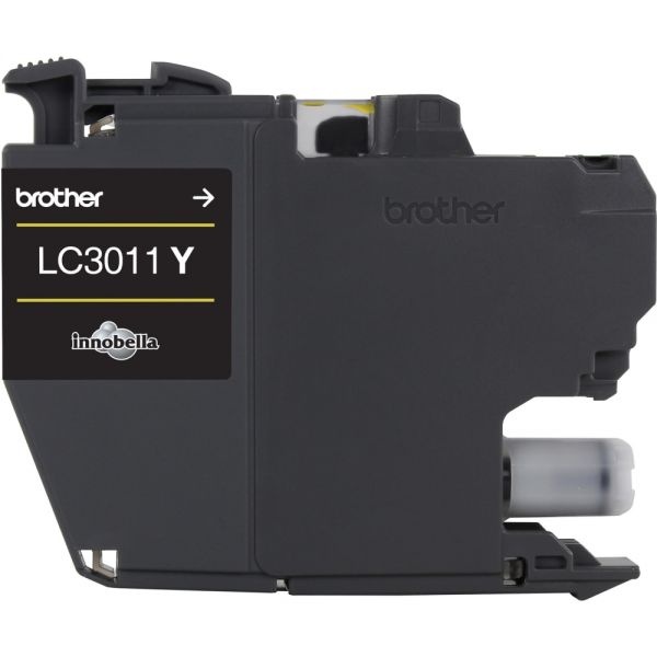 Brother Lc3011y Ink, 200 Page-Yield, Yellow