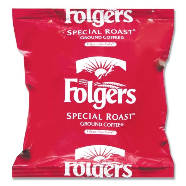 Folgers Coffee Filter Packs, Special Roast, 40 Premeasured Packs/Carton