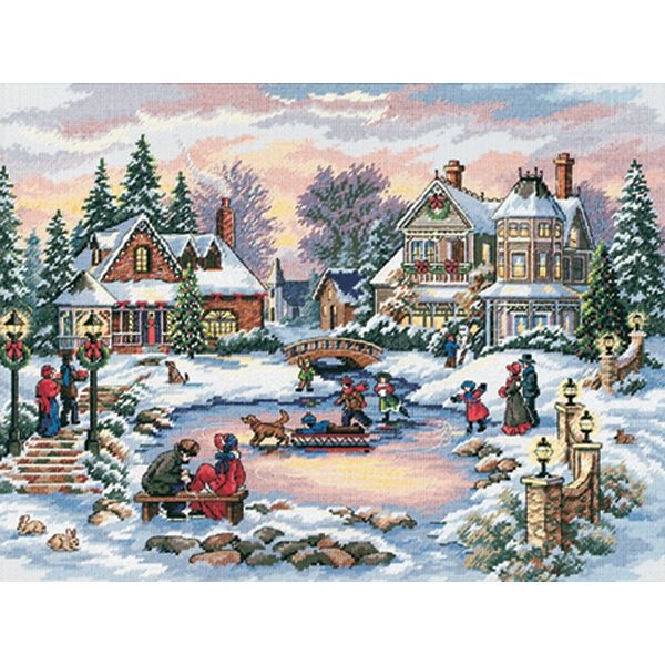 Dimensions Gold Collection A Treasured Time Counted Cross Stitch Kit