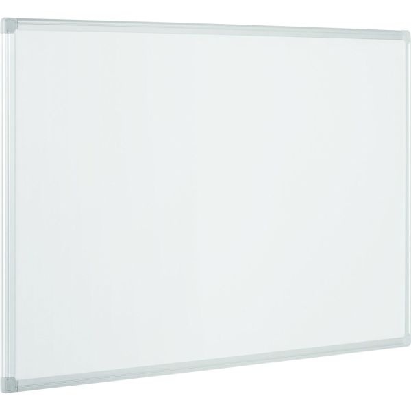Mastervision Earth Silver Easy-Clean Dry Erase Board, 48 X 36, White Surface, Silver Aluminum Frame