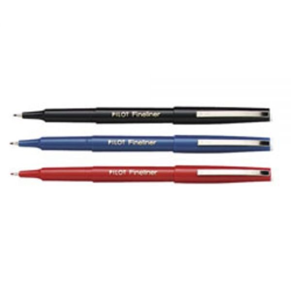 Pilot Fineliner Markers - Fine Pen Point - 0.7 Mm Pen Point Size - Blue - Blue Barrel - Acrylic Fiber Tip - 1 Dozen
