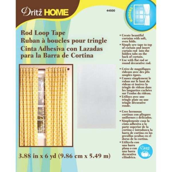 Dritz Home Rod Loop Tape 4x6yd