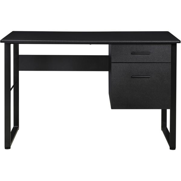 Halton 48"W Computer Desk, Black