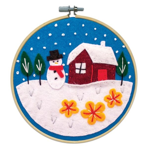 Design Works Felt Applique Kit 6" Round