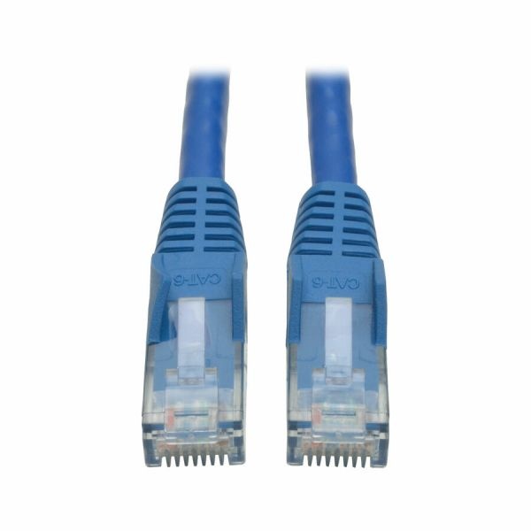 Tripp Lite By Eaton Cat6 Gigabit Snagless Molded (Utp) Ethernet Cable (Rj45 M/M) Poe Blue 25 Ft. (7.62 M)