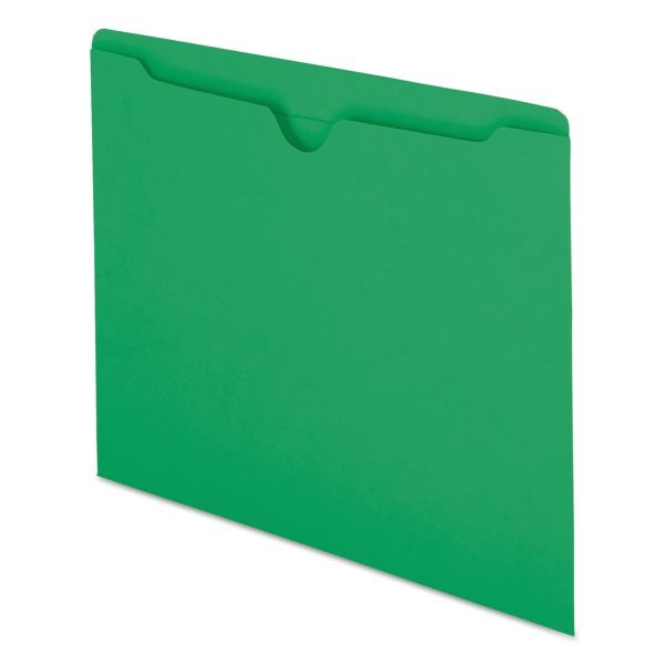 Smead Color File Jackets, Letter Size, Green, Pack Of 100