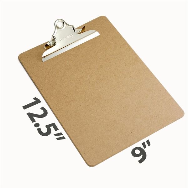 Officemate Recycled Hardboard Clipboard