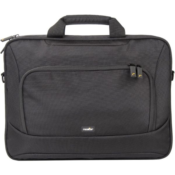 Rocstor Premium 15.6" & 16" Professional Toploading Universal Briefcase Laptop Case - Weather & Water Resistant - Rfid Blocking Pocket - Lightweight - Exterior 1200D Polyester & Interior 210D Polyester Material- Fits 15In, 15.6In, 16In & 16.1 Inch Laptop
